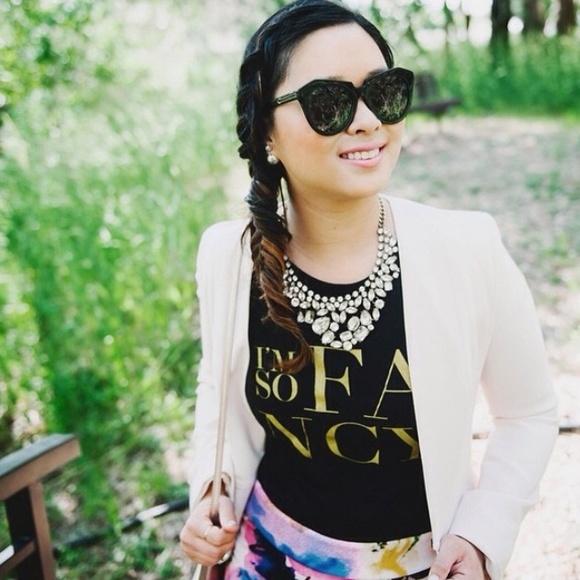 t+j Designs I'm So Fancy Graphic Tee - Picture 3 of 4